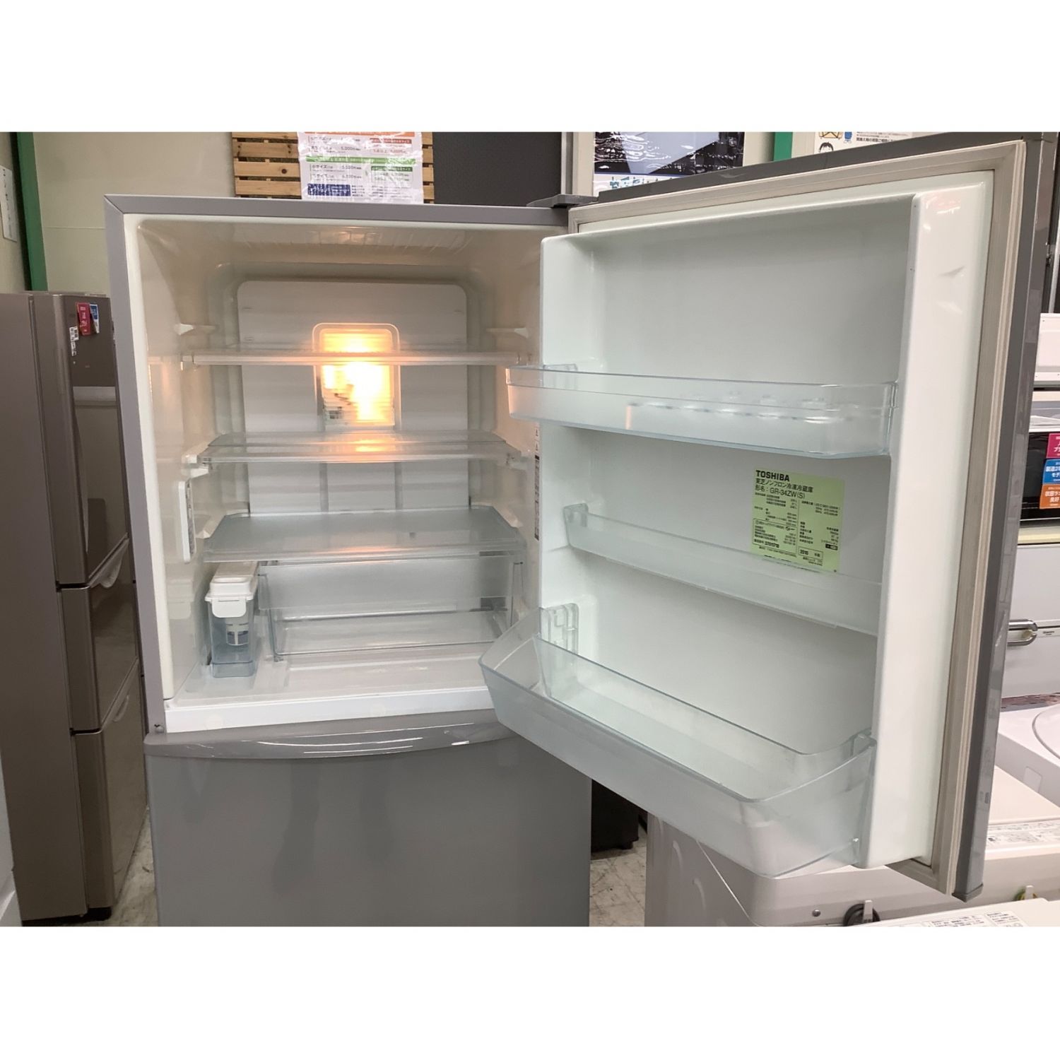 ♡725♡ TOSHIBA GR-34ZV(N) 冷蔵庫 340L ♡725♡ TOSHIBA GR-34ZV(N)
