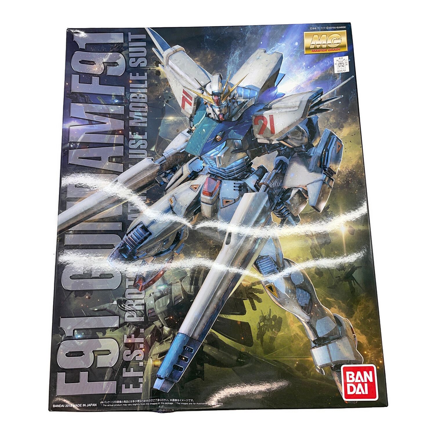 BANDAI (バンダイ) ガンプラ MG 1/100 ガンダムF91 Ver.2.0 機動戦士