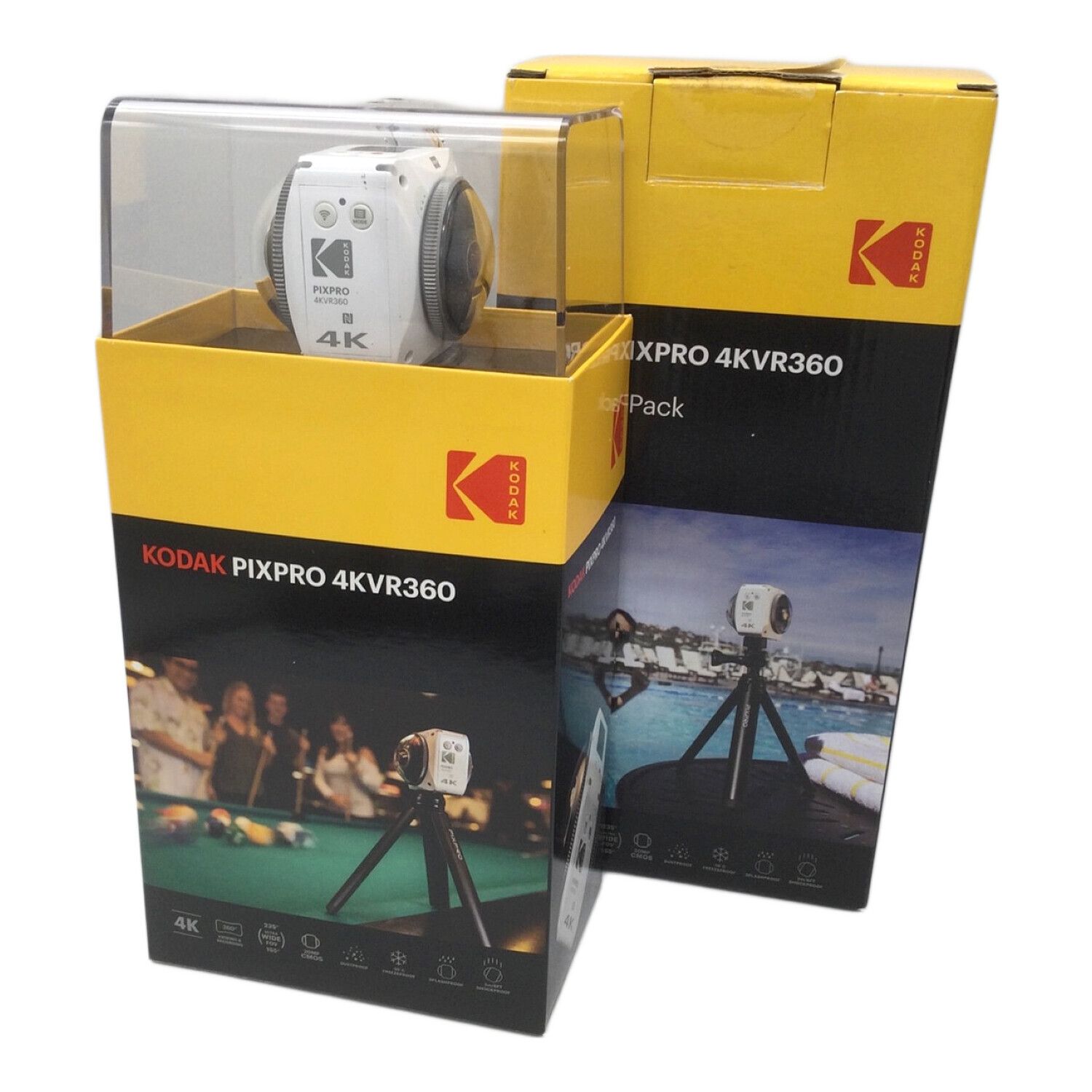 Kodak (コダック) 360°VRカメラ PIXPRO 4KVR360｜トレファクONLINE