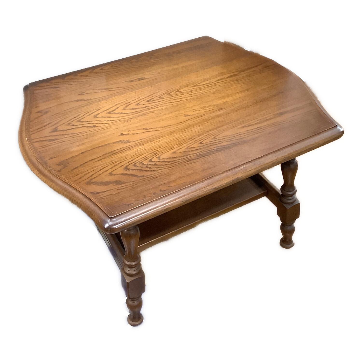 飛騨産業 (ヒダサンギョウ) センターテーブル ブラウン 穂高 キツツキ