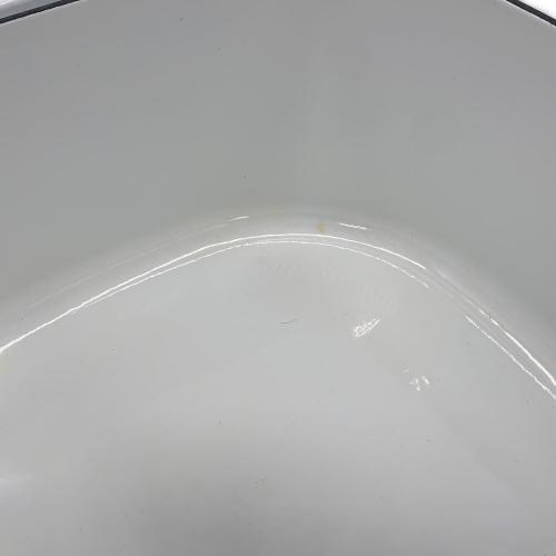 CHASSEUR (シャスール) 両手鍋 ホワイト 24cm 5.5L カロンド