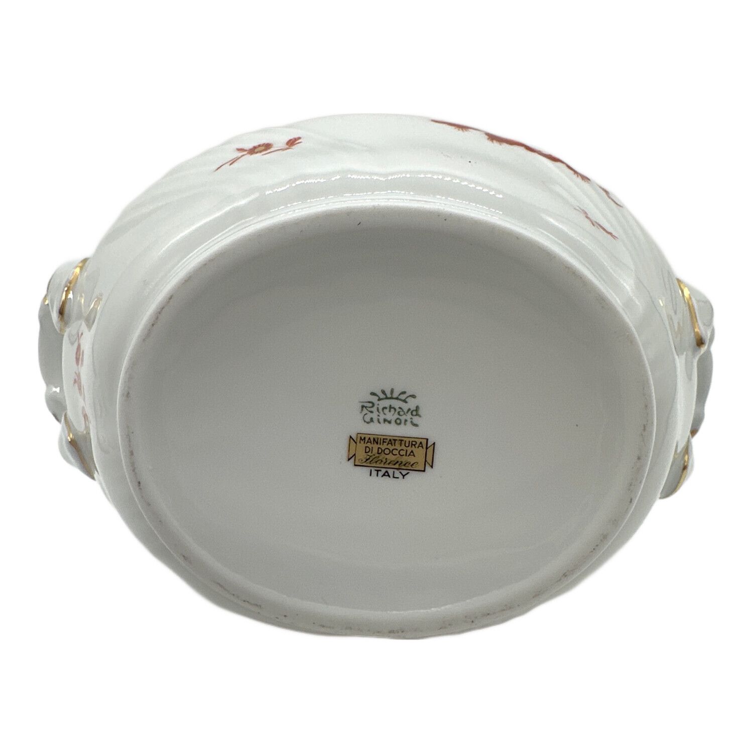 RICHARD GINORI (リチャードジノリ) シュガーポット レッドコック