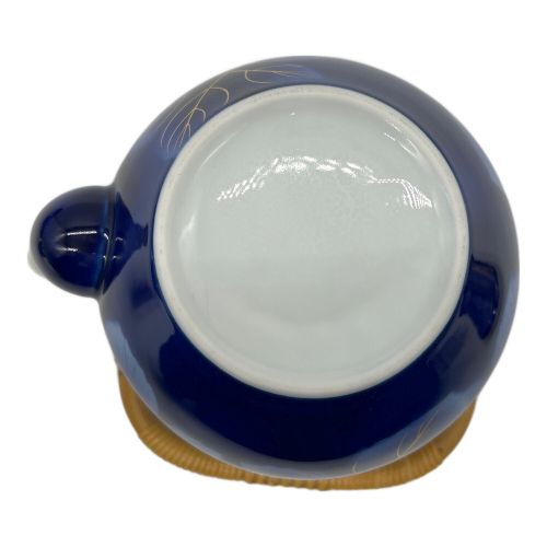 深川製磁 (フカガワセイジ) 茶器セット 染錦瑠璃葡萄 急須1・湯呑み5