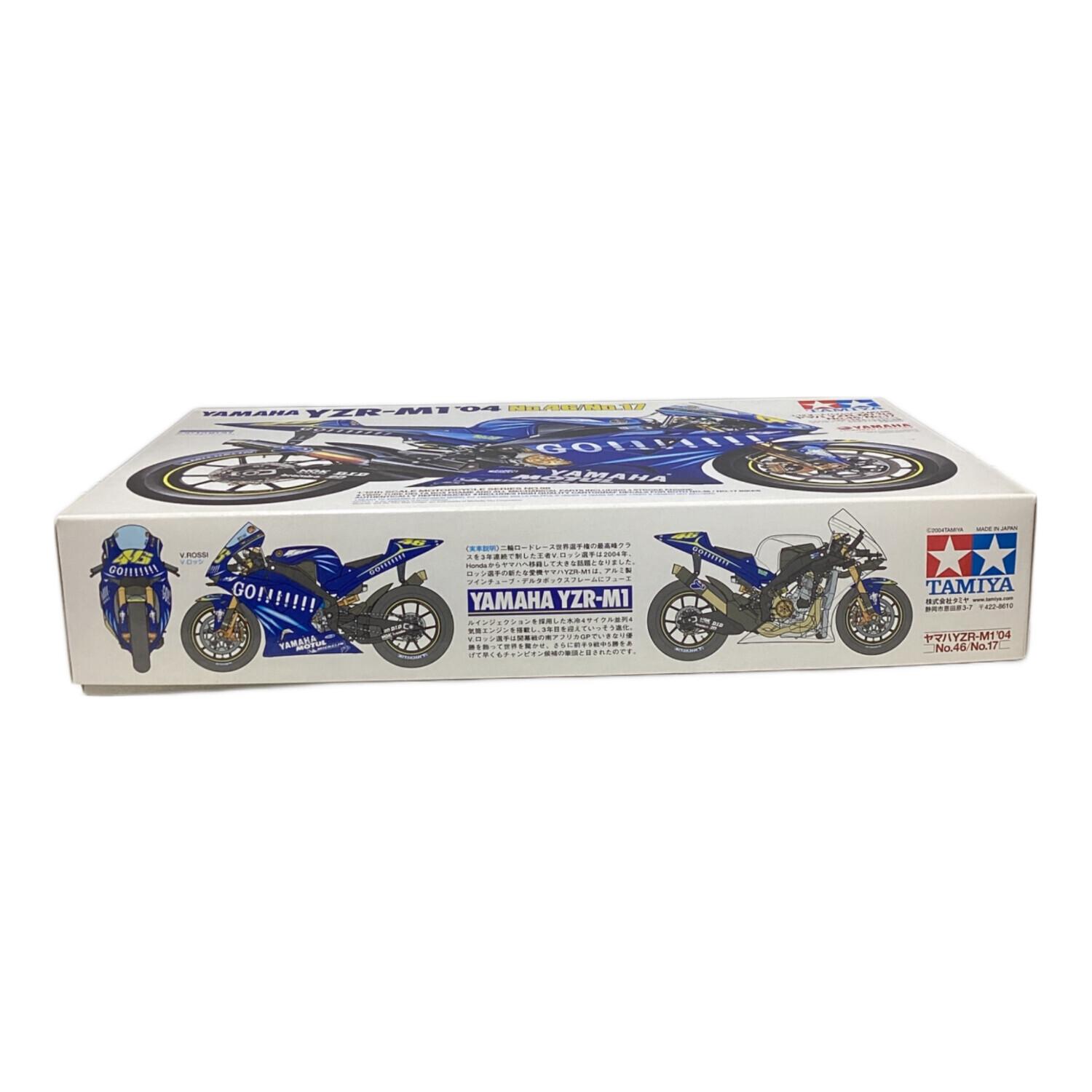 TAMIYA (タミヤ) プラモデル 1/12 ヤマハ YZR-M1'04 No.46/No.17