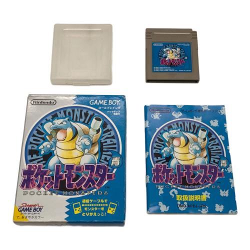 ゲームボーイ用ソフト 動作確認済 DMG-APEJ-JPN ポケットモンスター 青