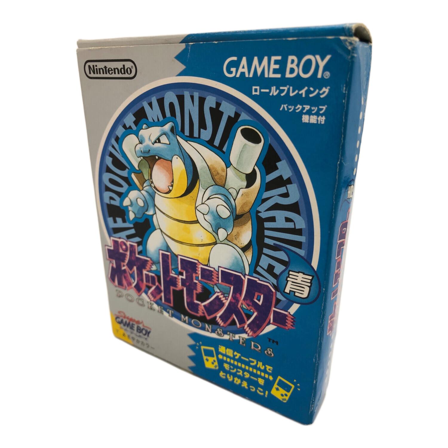 ゲームボーイ用ソフト 動作確認済 DMG-APEJ-JPN ポケットモンスター 青