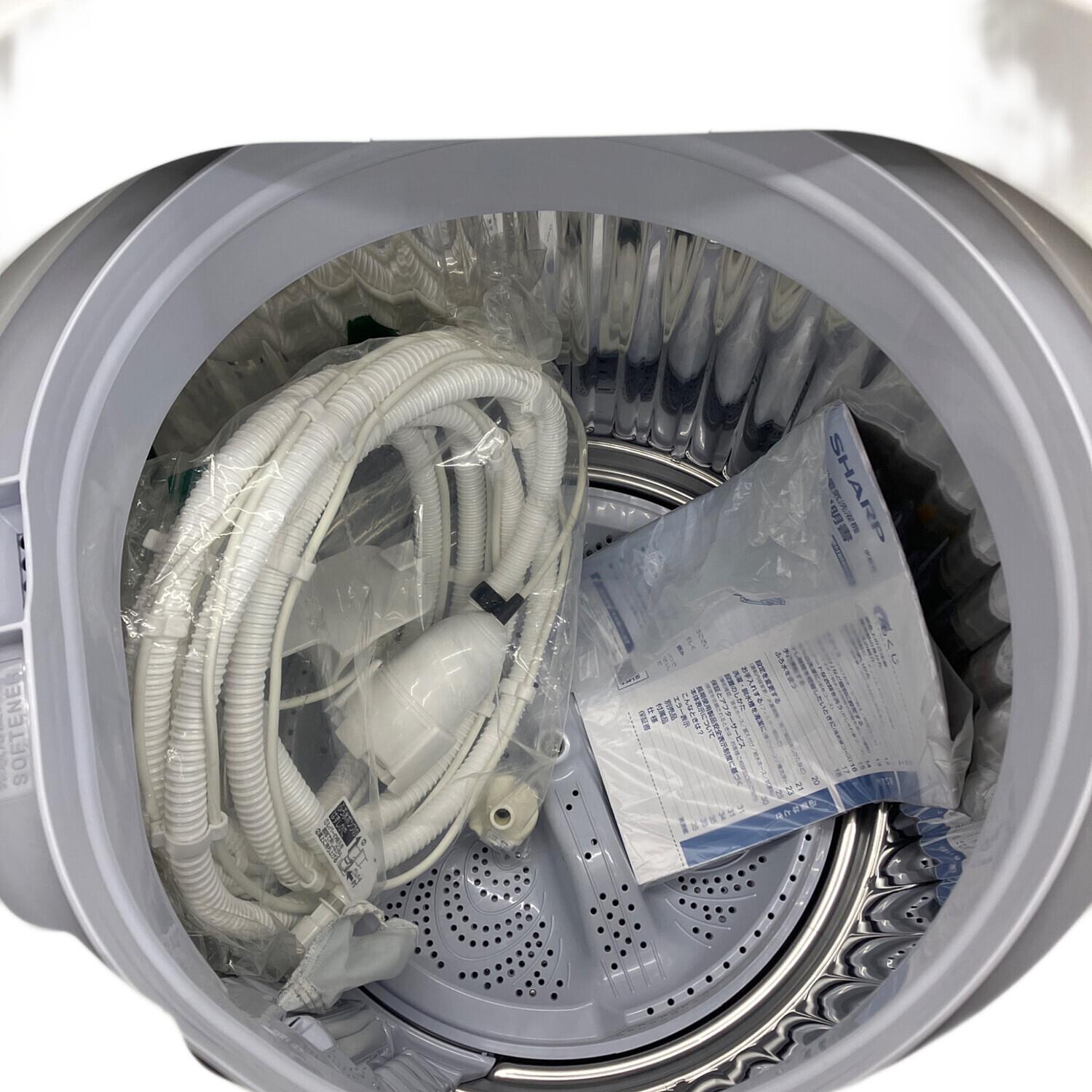 SHARP (シャープ) 全自動洗濯機 ES-GE7F-W 2022年製｜トレファクONLINE