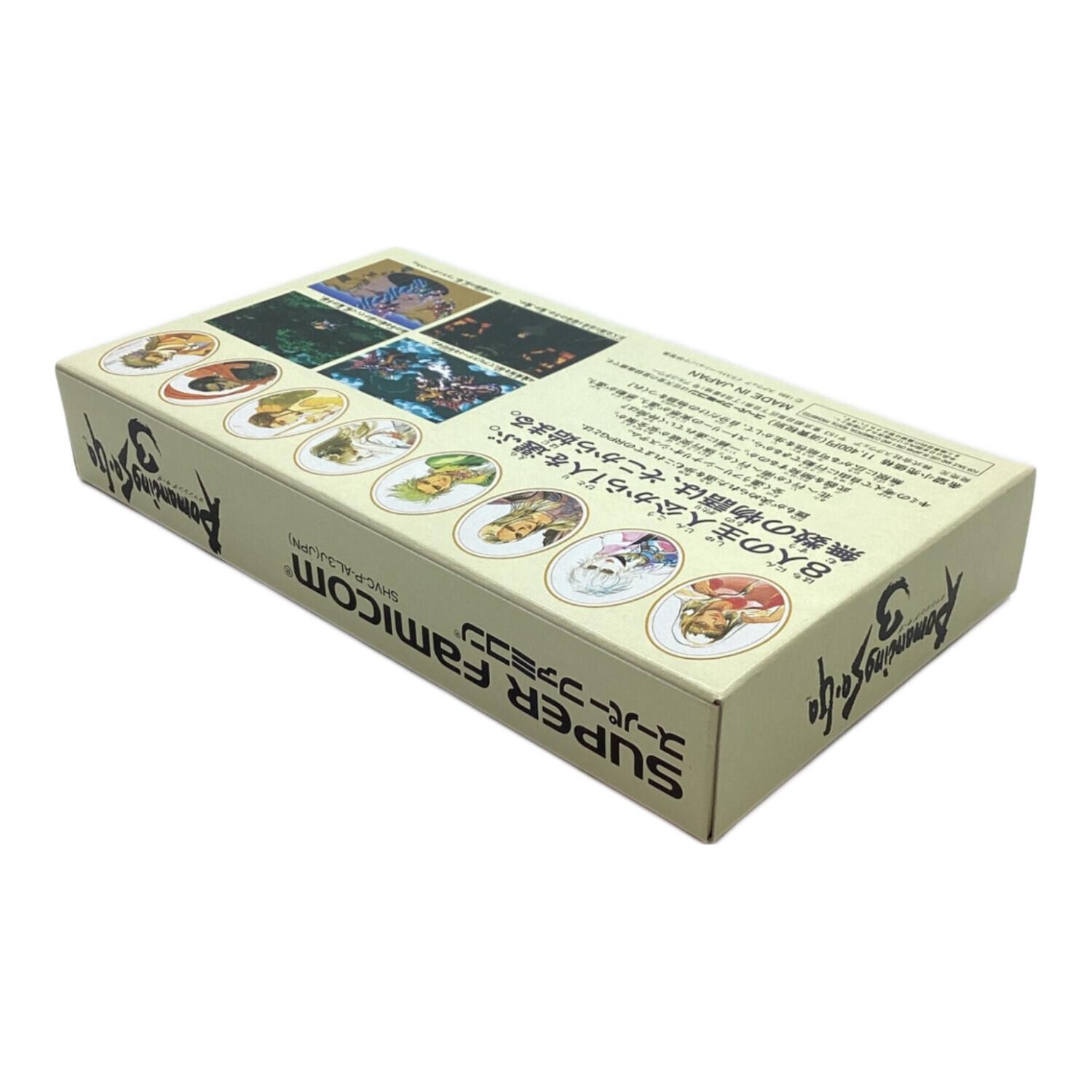 スクウェア・エニックス ロマンシング・サガ3 スーパーファミコン用