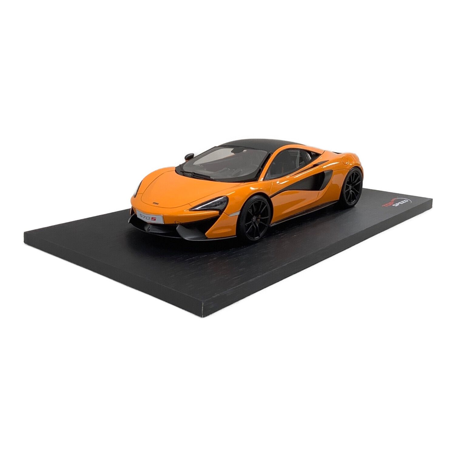 1/18 トップスピードTOP SPEED マクラーレン570S 黒パール 1⁄18 SPEED