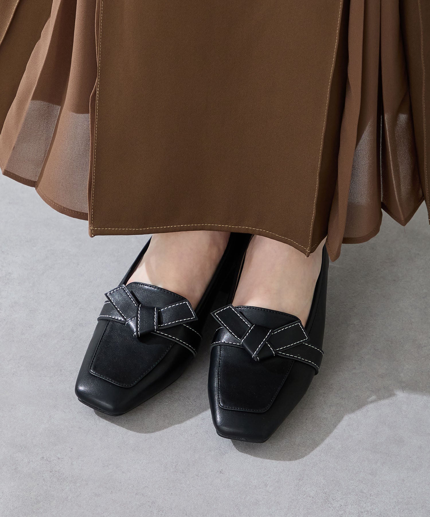 WEB限定】リボンデザイン甲深パンプス/55301 – ORIENTALTRAFFIC