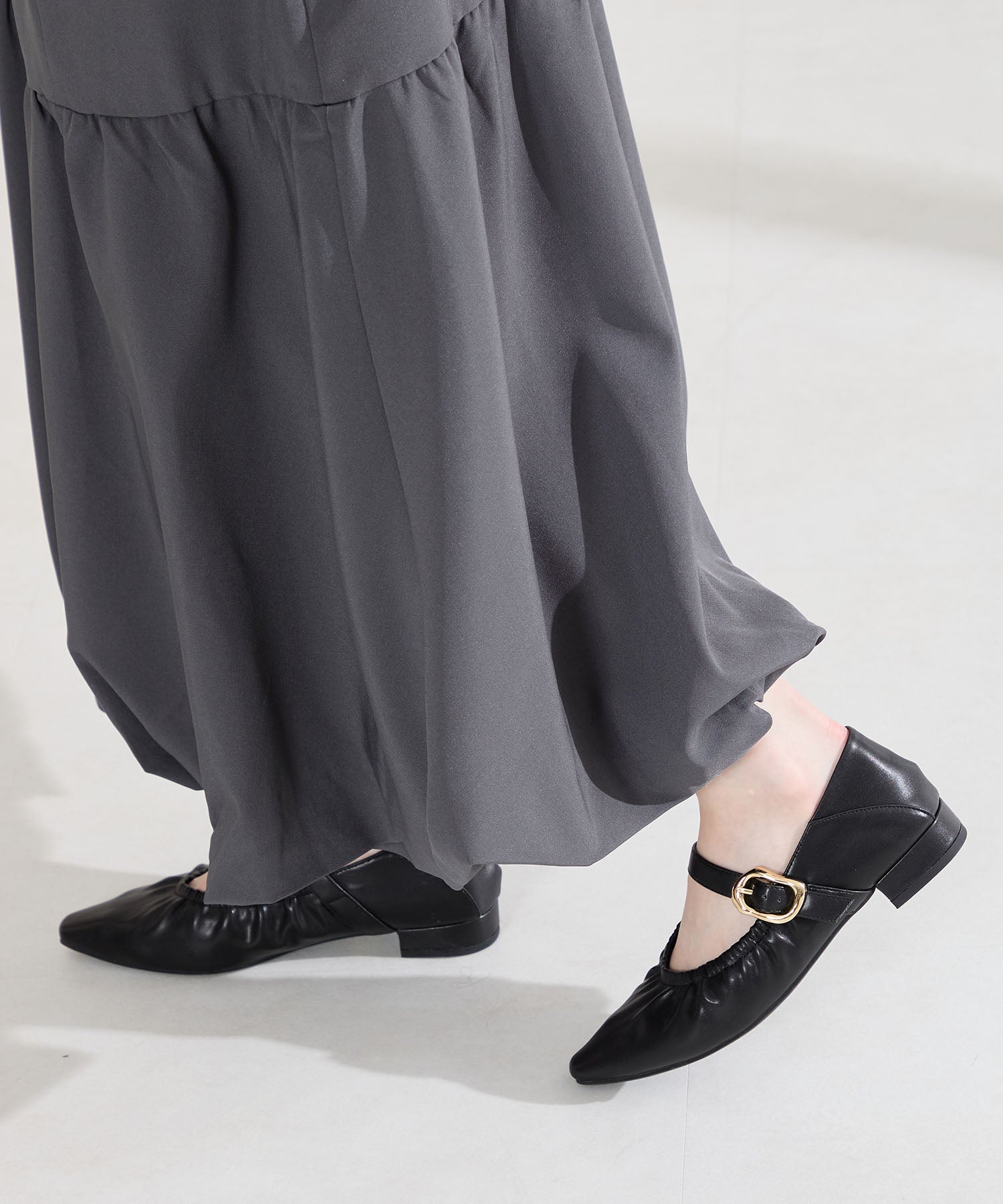 ギャザーデザインメリージェーンパンプス/62103 – ORIENTALTRAFFIC