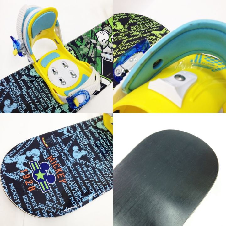 IGNIO イグニオ ミッキーマウス スノーボード 板 子供 120 - 中古