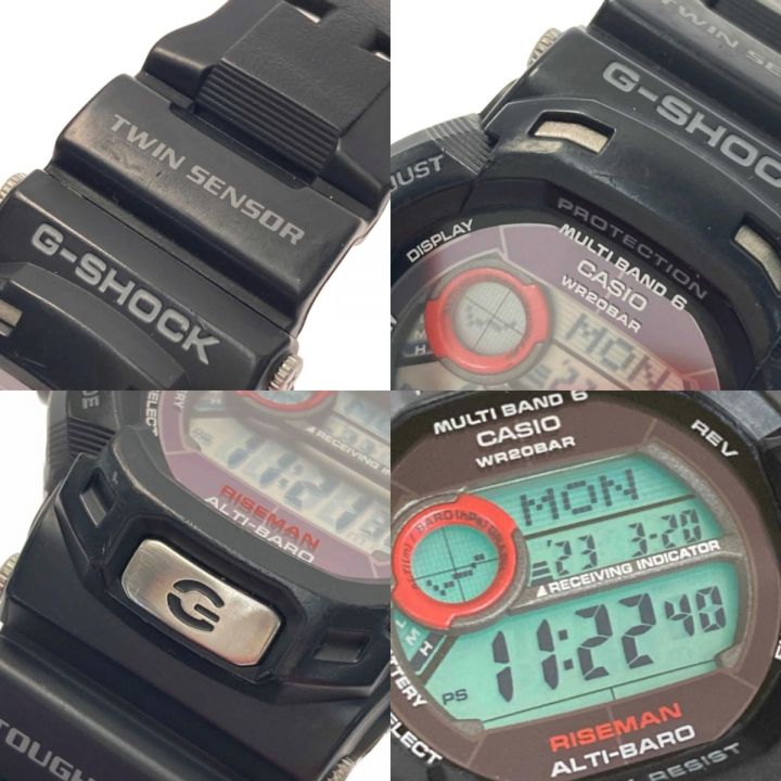 CASIO カシオ G-SHOCK ライズマン GW-9200J-1JF ブラック ソーラー電波