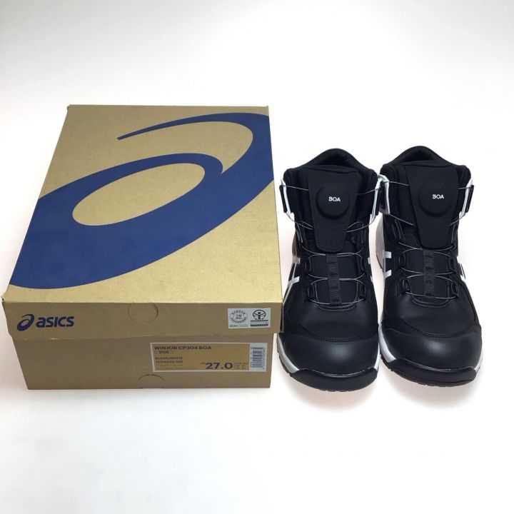 asics アシックス 安全靴 未使用品(S) 27.0cm 1271A030 ブラック