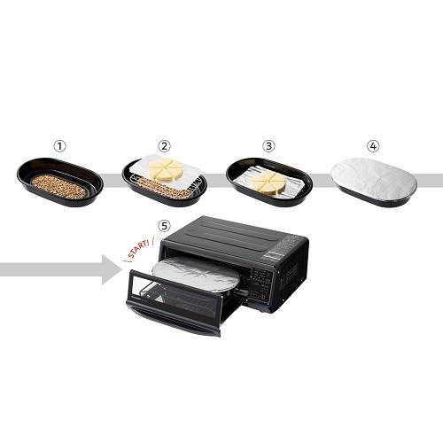 パナソニック(Panasonic) NF-RT1100-K ブラック スモーク&ロースター