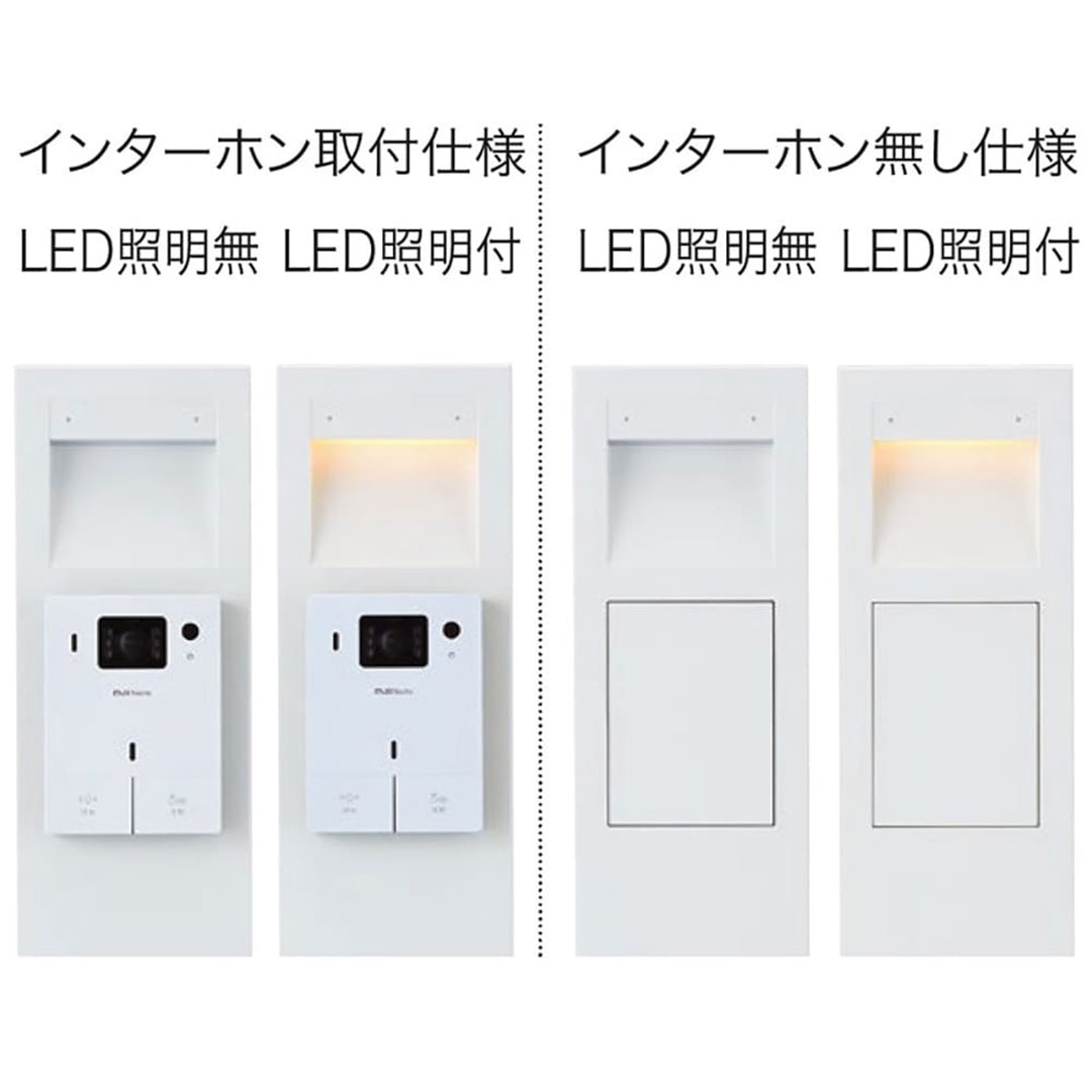 ナスタ Nasta Box LIGHT 門柱ユニット KS-GP21A-M4AC-TW ナスタ