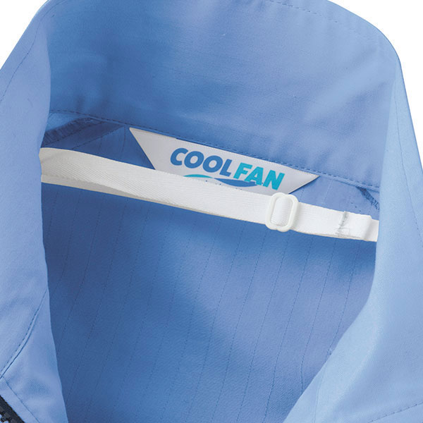 クールファン T／C ブルゾン（ファン別売） WE41 上 シルバー