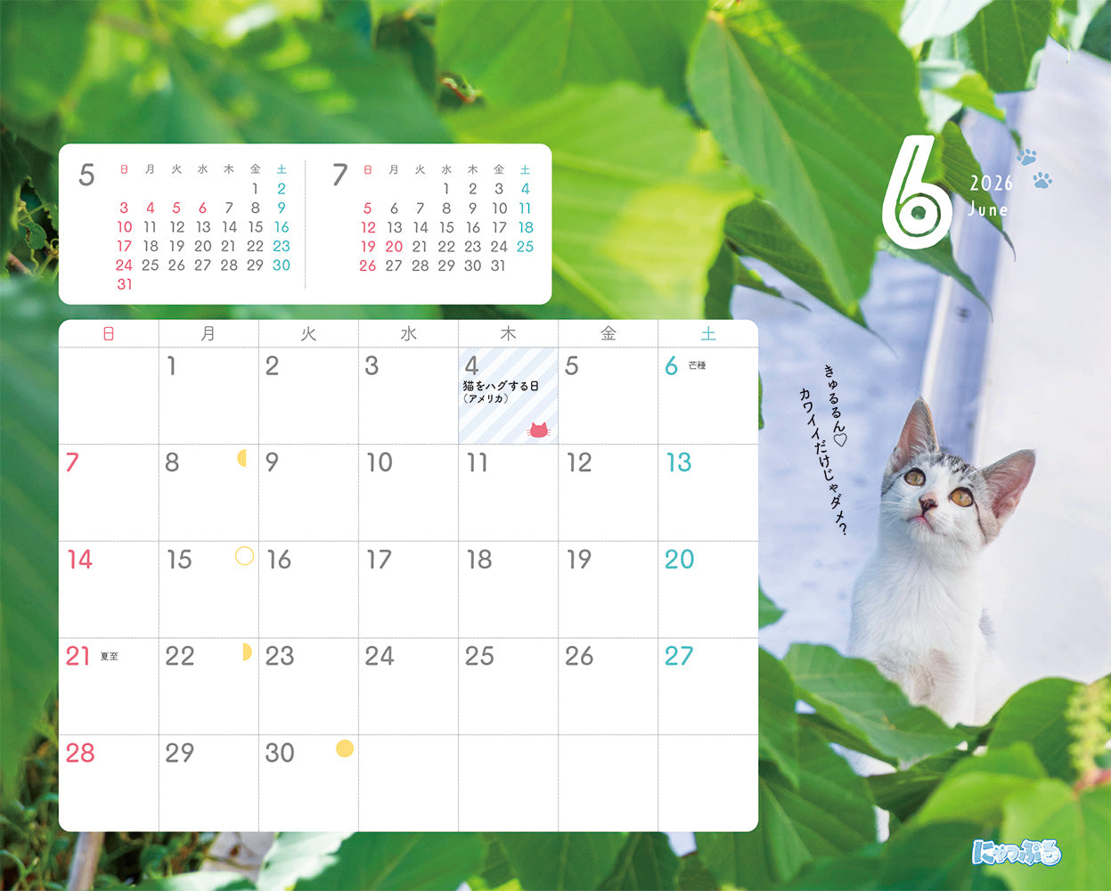 にゃっぷる 旅するねこカレンダー2026 卓上版 – 昭文社オンラインストア