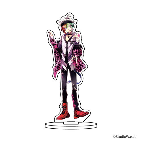 キャラアクリルフィギュア「狼ゲーム」09/飯田リンタロウ お祝いver