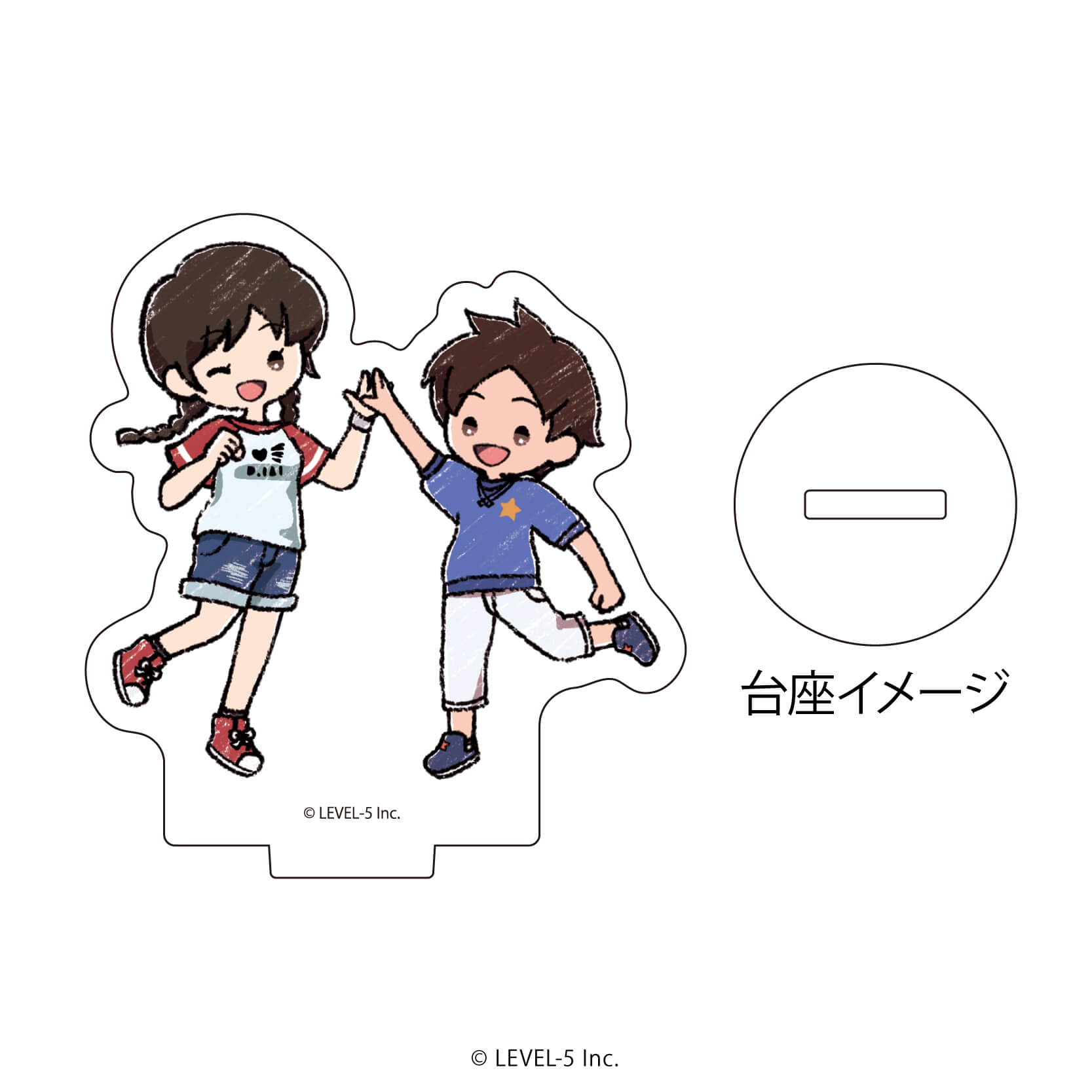 アクリルぷちスタンド「妖怪ウォッチ」10/10周年ver. BOX③ ブラインド