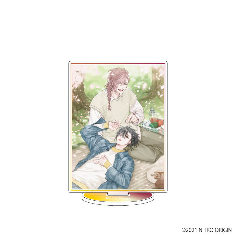 アクリルスタンド「スロウ・ダメージ」02/レイ＆トワ(公式イラスト