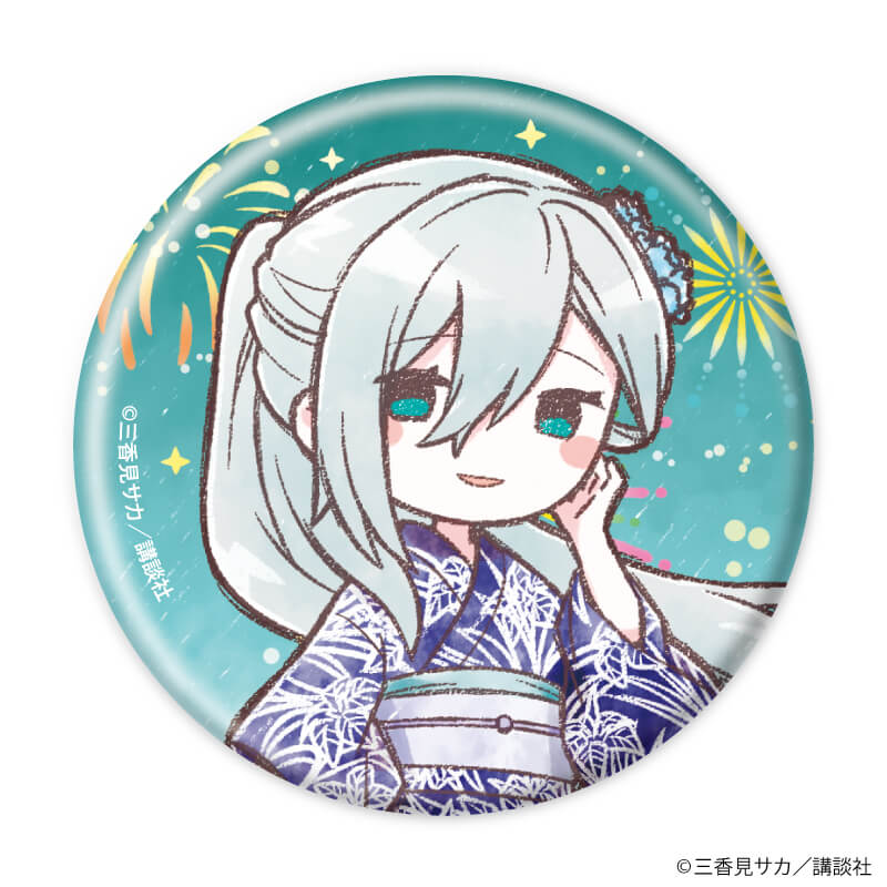 缶バッジ「薫る花は凛と咲く」13/浴衣ver. コンプリートBOX(全7種