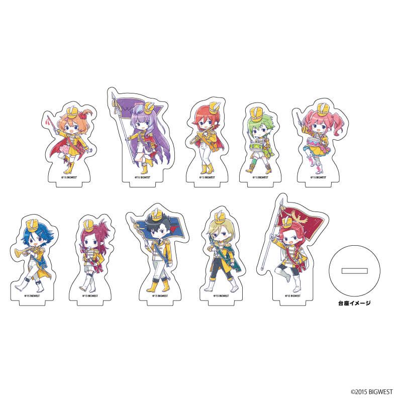 アクリルぷちスタンド「『マクロスF』『マクロスΔ』」03/コンプリート