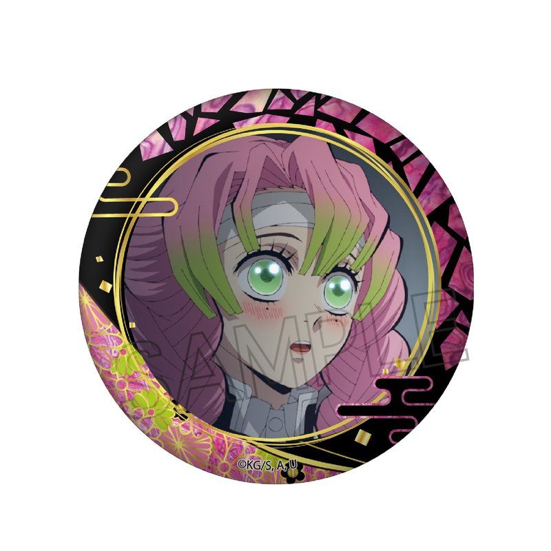 鬼滅の刃 キメツ学園物語 刀鍛冶の里編 甘露寺蜜璃 缶バッジ 全8種