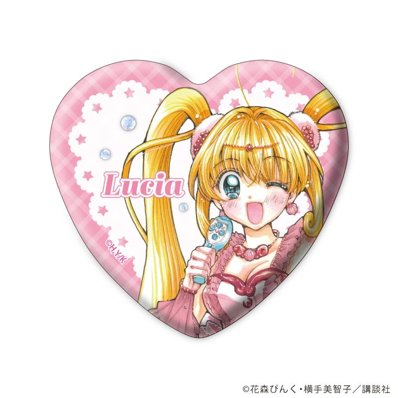 ハート型缶バッジ「マーメイドメロディーぴちぴちピッチ」02/アイドル