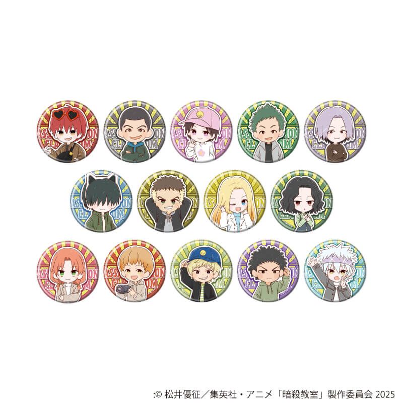 缶バッジ「TVアニメ『暗殺教室』」02/遊園地ver. コンプリートセット