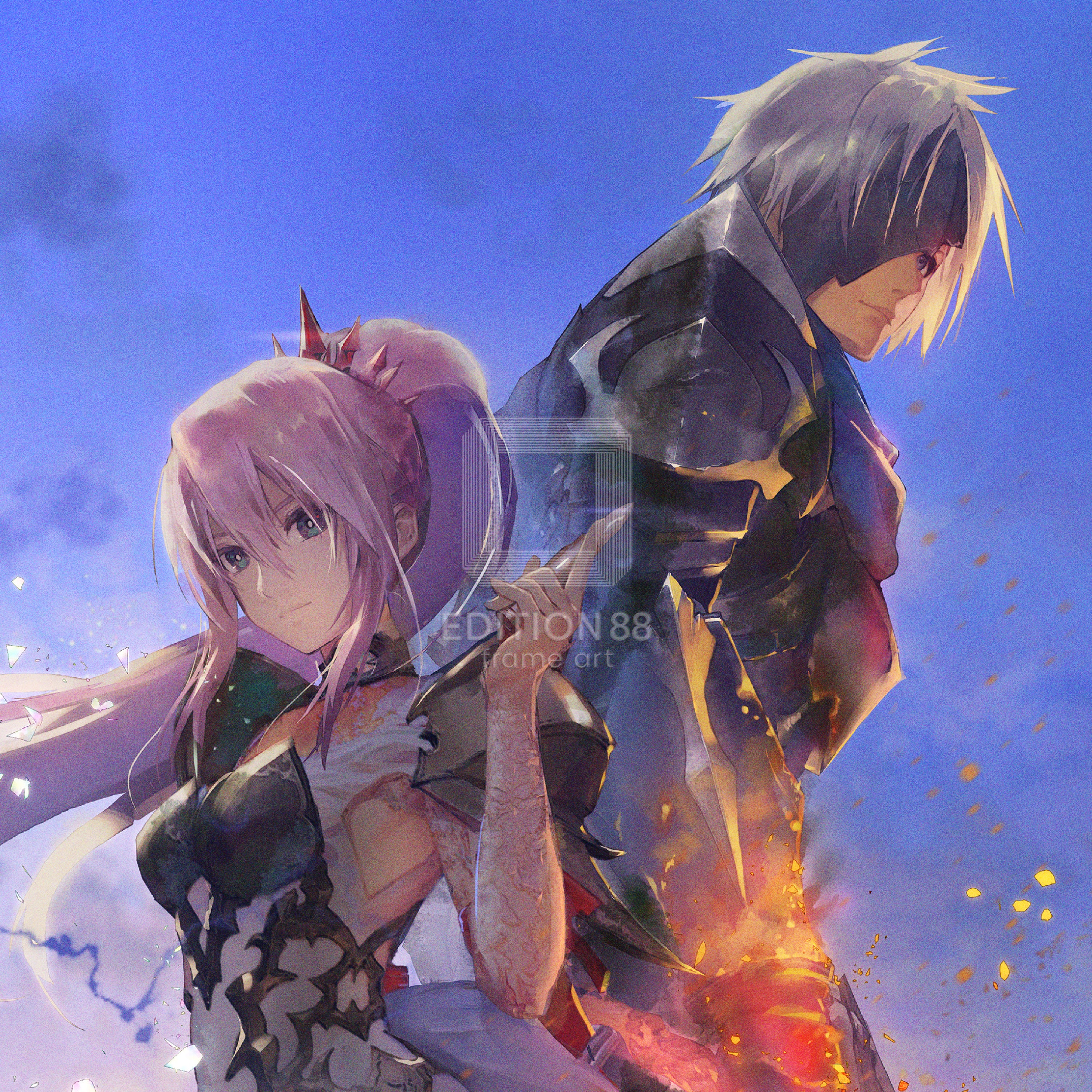 テイルズ オブ アライズ」88グラフ（落款入り）