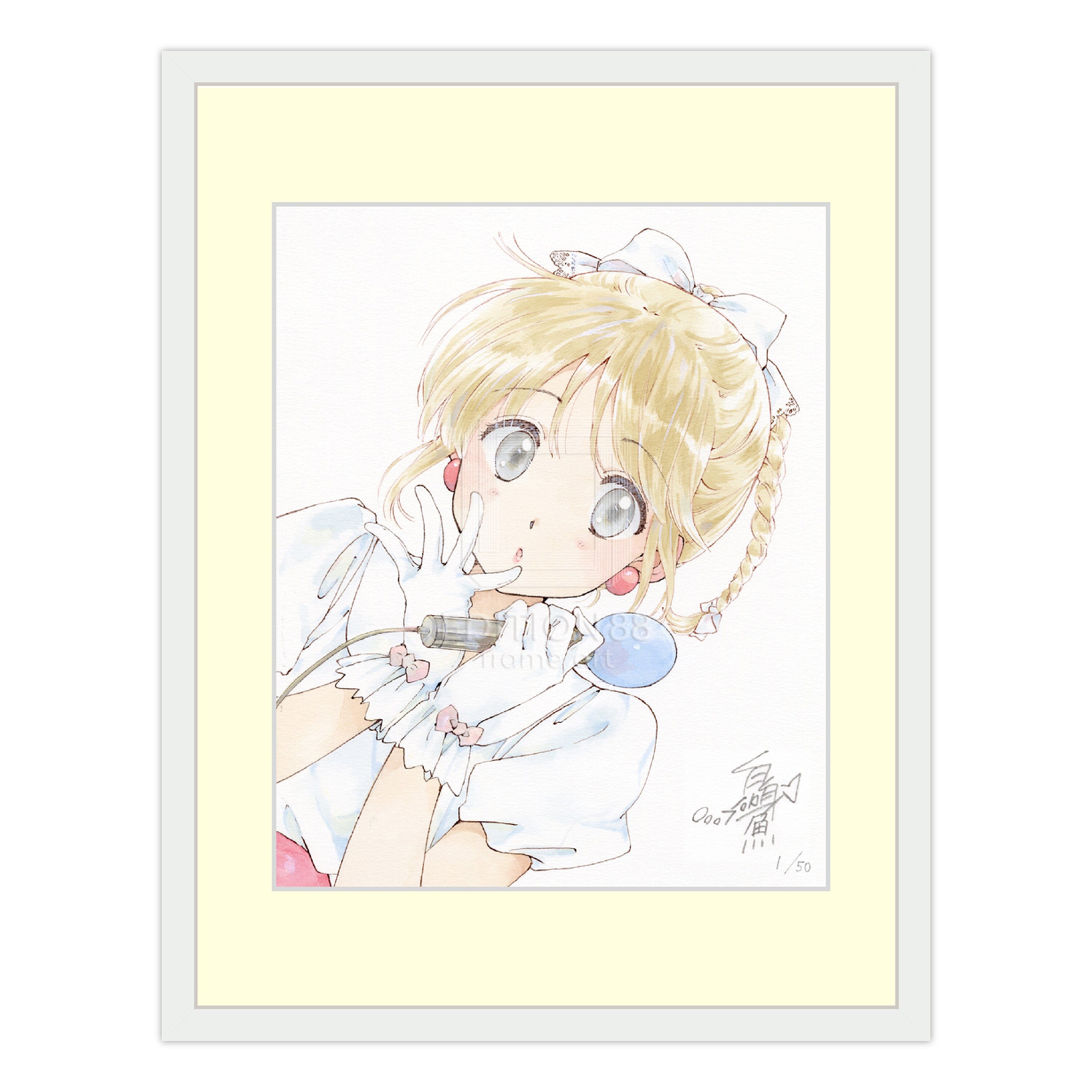 88グラフJ / 白身魚（直筆サイン入り/限定50枚）