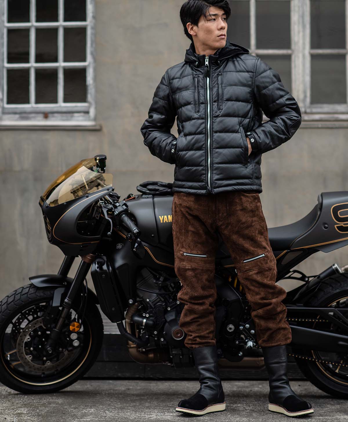 革ジャン ダウン レザージャケット｜カドヤ公式オンラインショップ｜DH