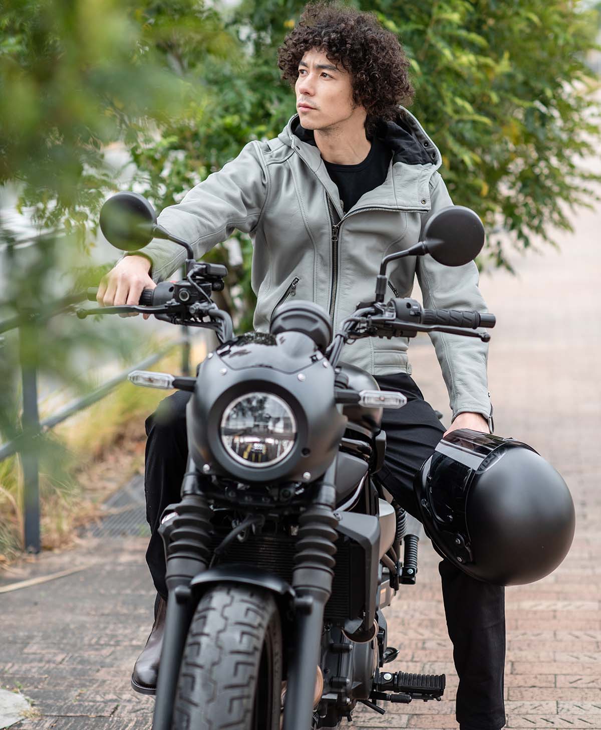 革ジャン フードレザージャケット｜カドヤ公式オンラインショップ｜MR