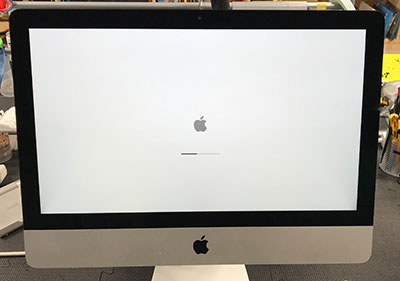 iMac 21.5 Late 2012の画面に亀裂が入った修理 | 液晶修理センター