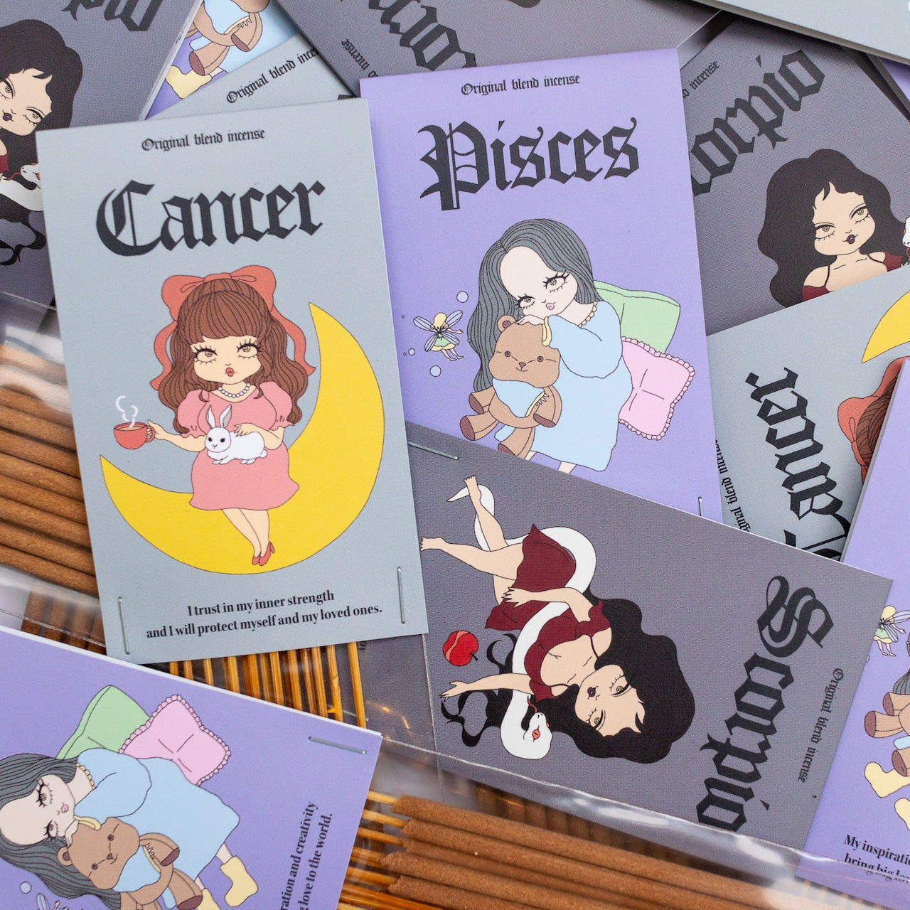 Pisces】-うお座- オリジナルブレンドお香