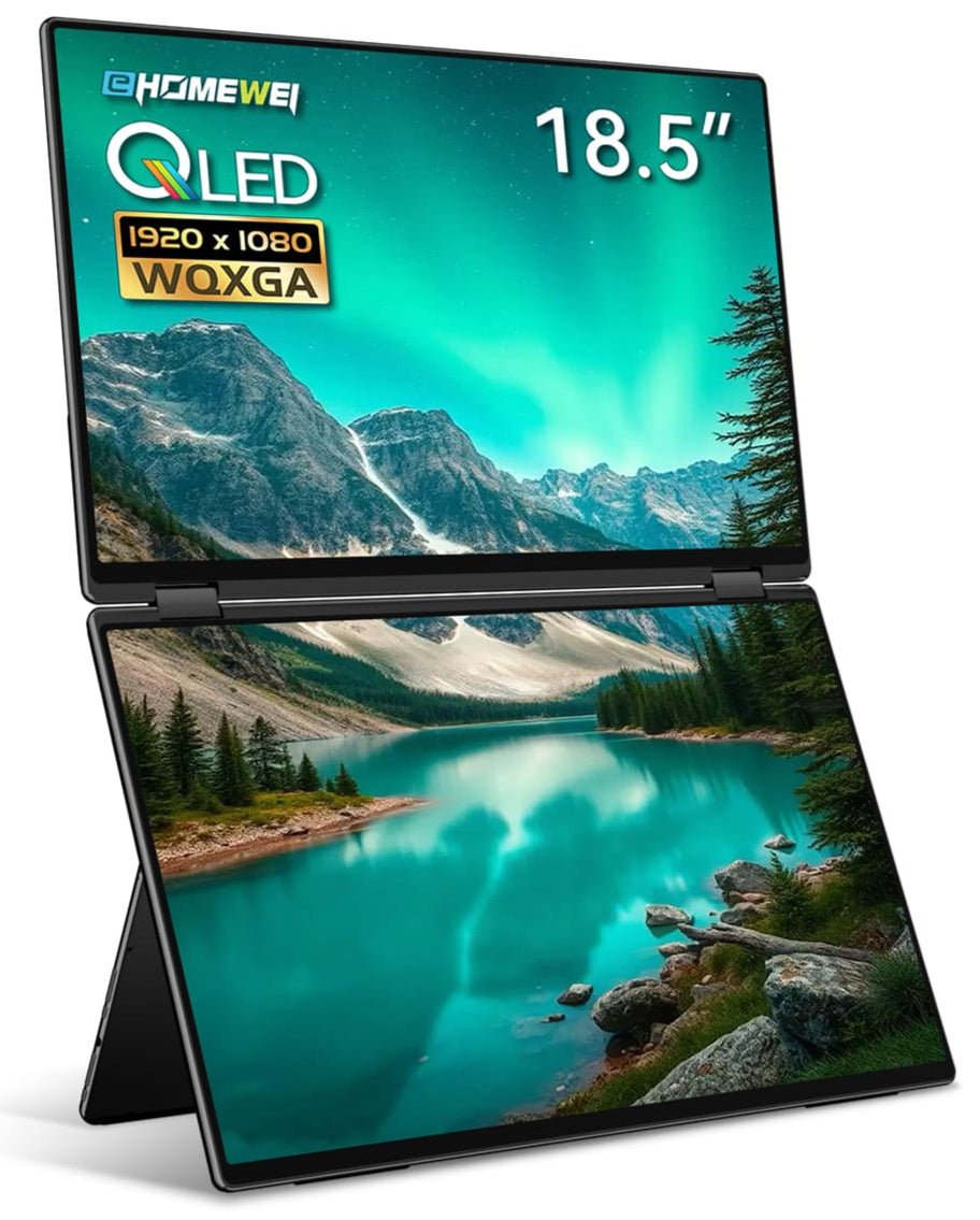 18.5インチ デュアルモニター 1920x1080 100Hz XQG-185NF