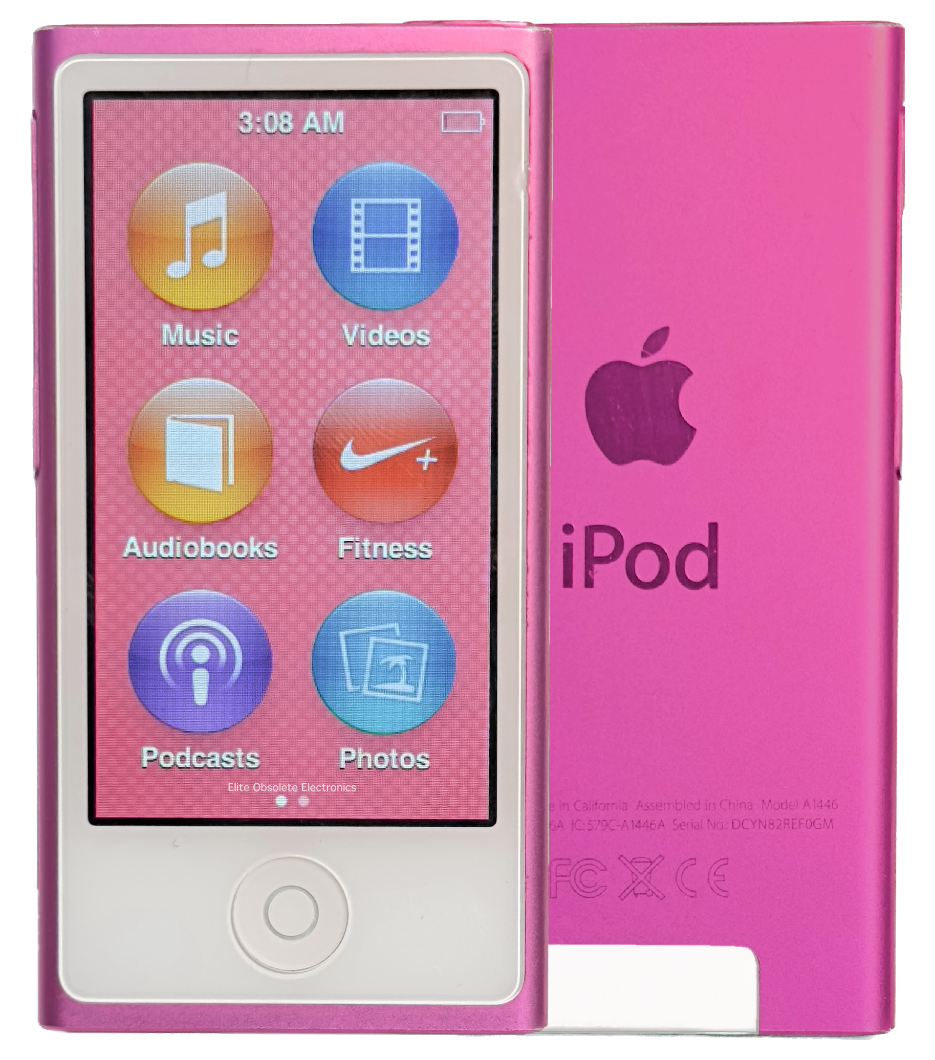 新品Apple Apple iPod nano 第6世代 MC692J/A ピンク 中古品 iPod nano 第