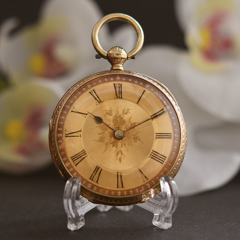 1850 C.F. MAGRATH 18K English Fusee Pocket Watch – empressissi
