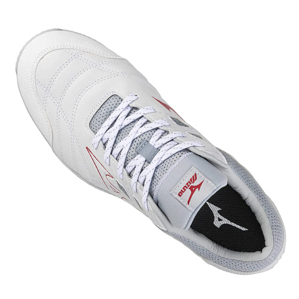 ミズノ 安全靴 オールマイティ TDII11L F1GA230001 ホワイト×レッド