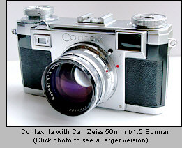Mike Elek: Zeiss Ikon Contax IIa