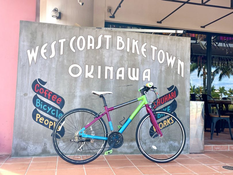 Okinawa:Cycling from Chatan Town American Village to Cape Zanpa by