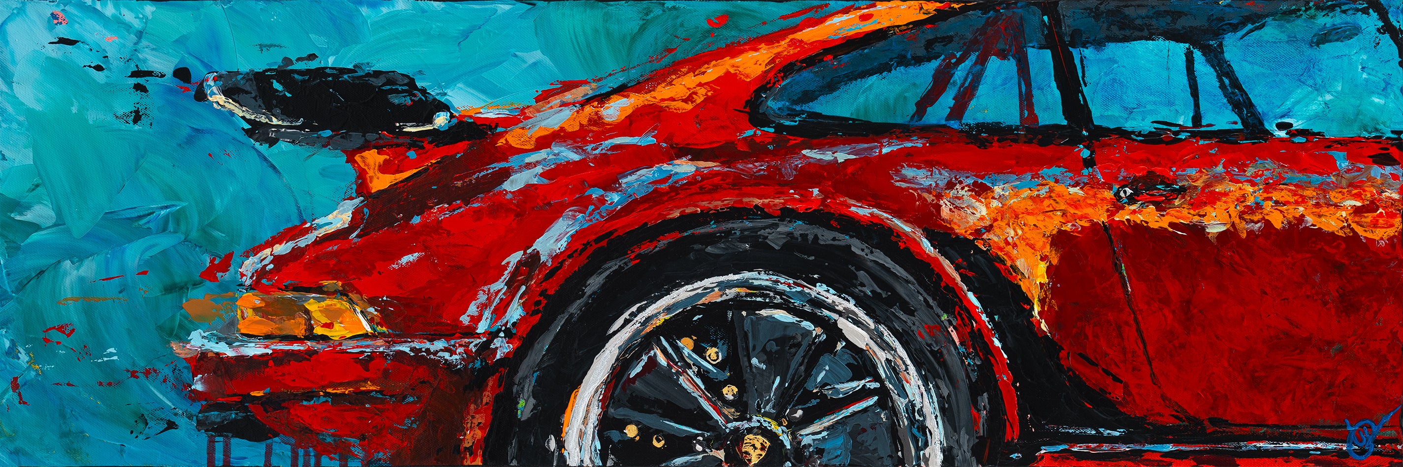 Andy's Turbo by Lyn Hiner Studios - Porsche 930 – Esoteric Car Care