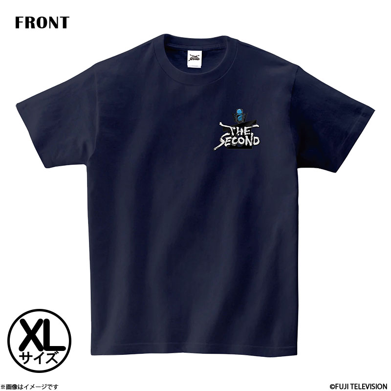THE SECOND～漫才トーナメント～2025 32組ネームTシャツ ネイビー XL