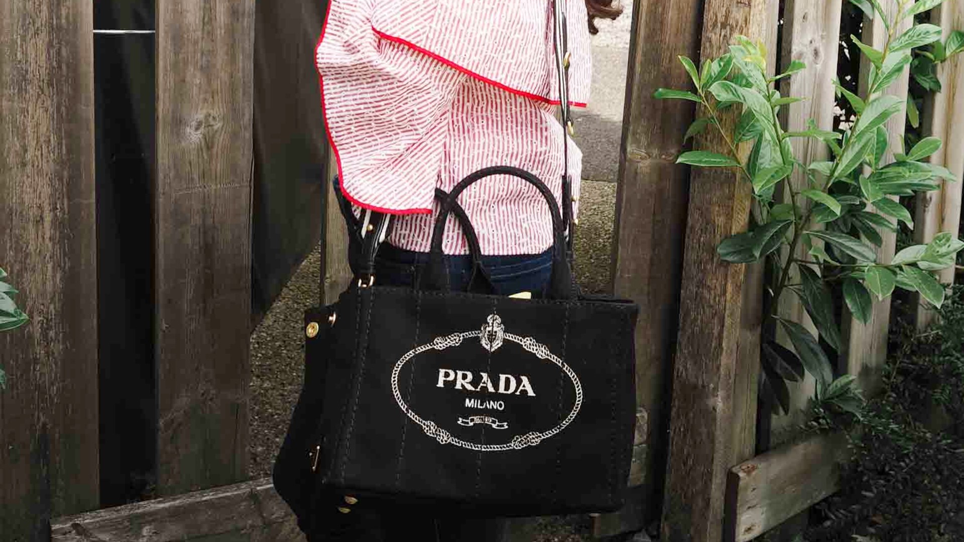 プラダ トートバッグ レディース ブランド PRADA CANAPA RICAMO PRADA