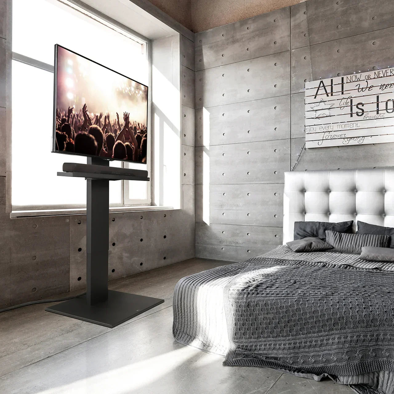 WALL INTERIOR TVSTAND V2 CASTER