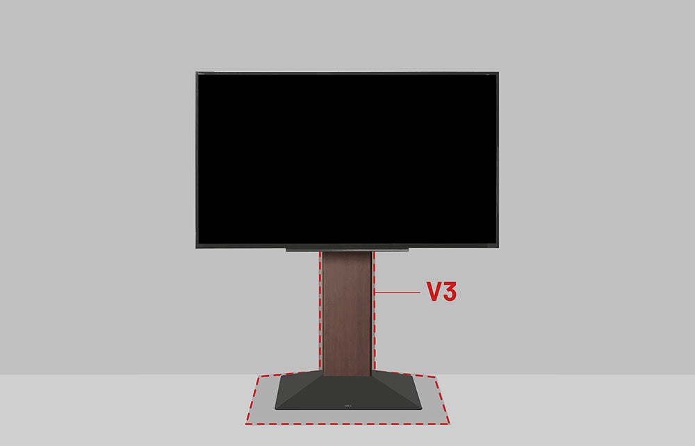 WALL INTERIOR TVSTAND V3 COMPACT