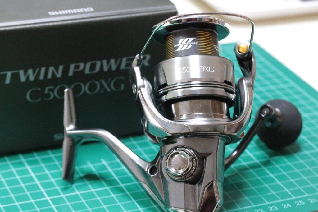 新品の24ツインパワーC5000XGの密巻き解除とハイスペックチューン（1