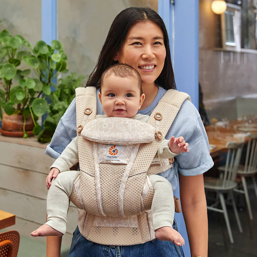 Baby Carrier Special 2Weeks】OMNI Breeze / クリームフラワーレース