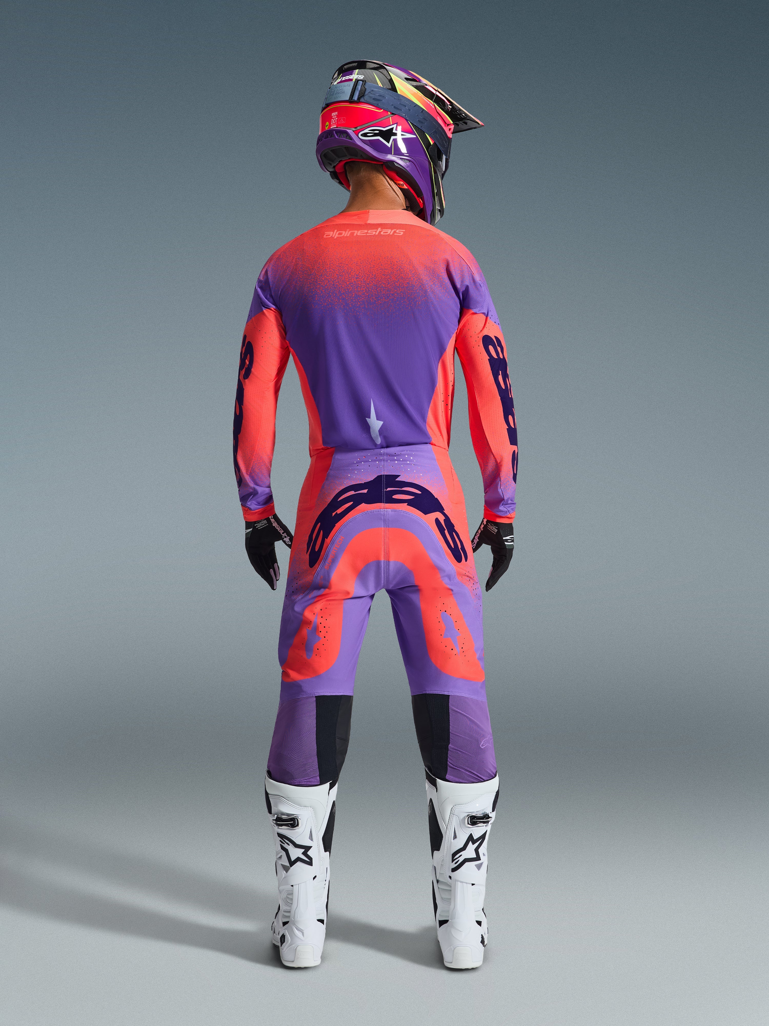 2026 Supertech Scenz - Hot Coral MX Jersey | Alpinestars®